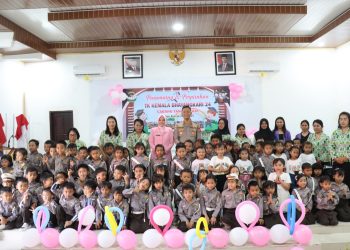 Hadiri Penamatan TK Kemala Bhayangkari, Kapolres Tator Berikan Motivasi Anak Didik