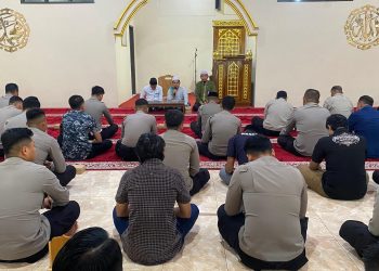 Polres Majene Gelar Bimbingan Rohani untuk Jaga Mental dan Psikologis Personel