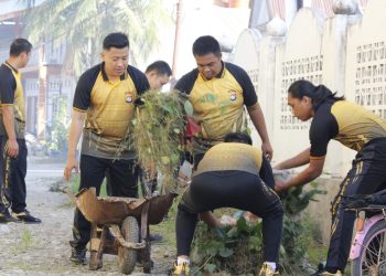 Polres Majene Gelar Bakti Sosial di Masjid dan Gereja Sambut Hari Bhayangkara ke-79