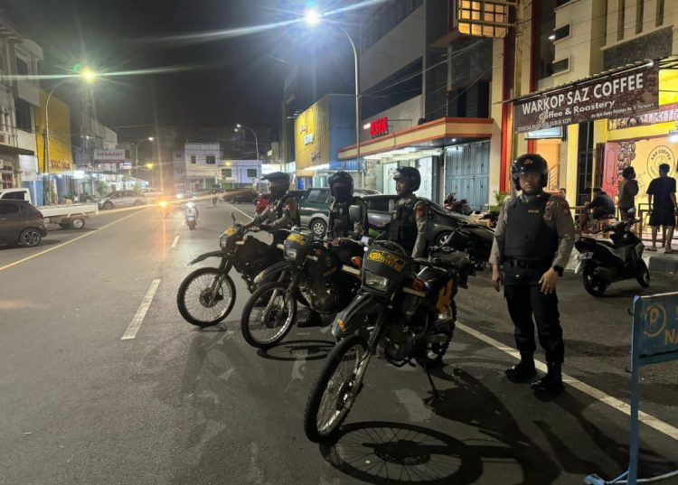 Patroli Sat Samapta Polres Parepare Dukung Operasi Antik Lipu, Cegah Dini Peredaran Narkoba