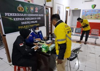 Pemeriksaan Kesehatan Gratis Berlanjut untuk Driver Ojek Online, Sambut Hari Bhayangkara ke-79