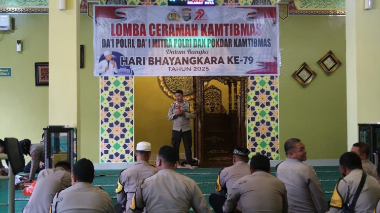 Polres Parepare Gelar Lomba Ceramah Kamtibmas Sambut Hari Bhayangkara ke-79