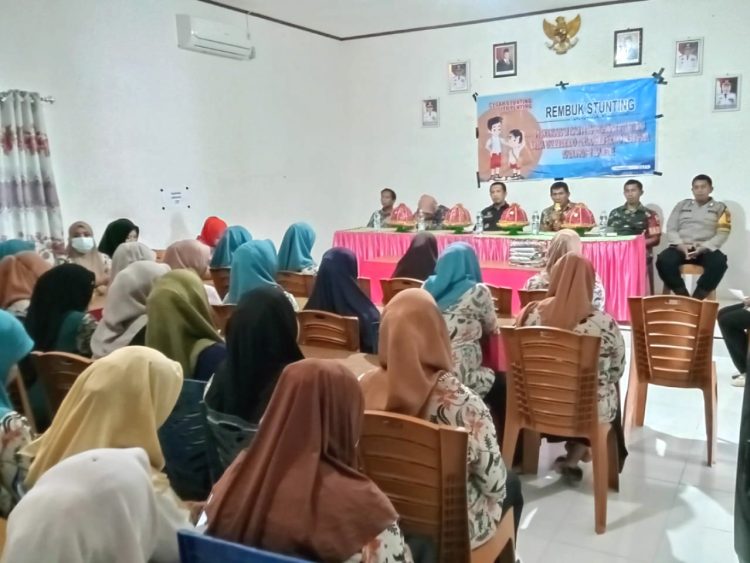 Bhabinkamtibmas Desa Tallambalao Hadiri Rembuk Stunting di Desa Tammerodo