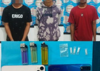 Tiga Pria Diamankan Satresnarkoba Polres Majene Terkait Penyalahgunaan Narkoba Jenis Sabu