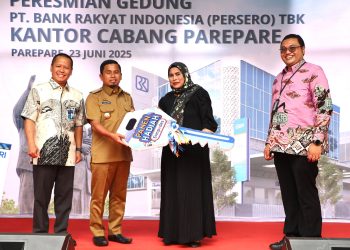 Peresmian Gedung Baru BRI, Wali Kota Parepare Tasming Hamid Dorong Sinergi untuk Pembangunan Daerah