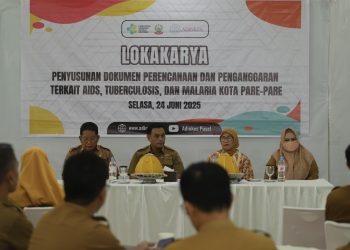 Wakil Wali Kota Parepare Buka Lokakarya Perencanaan Penanggulangan AIDS, TBC, dan Malaria
