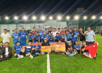Karajae FC Kembali Juarai Turnamen Mini Soccer HUT Bayangkara ke-79