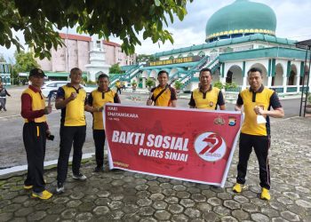 Menyabut HUT Bhayangkara Ke-79, Polres Sinjai Gelar Bakti Religi di Bumi Panrita Kitta 
