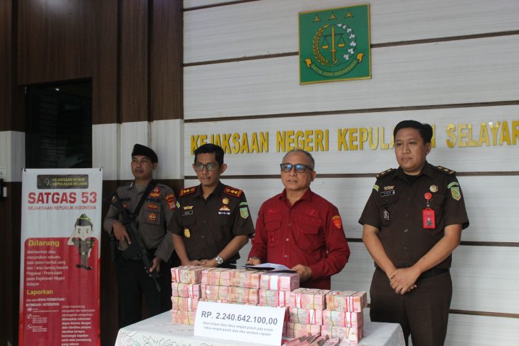 Terpidana Korupsi Proyek Jalan di Selayar Kembalikan Kerugian Negara Rp2,24 Miliar
