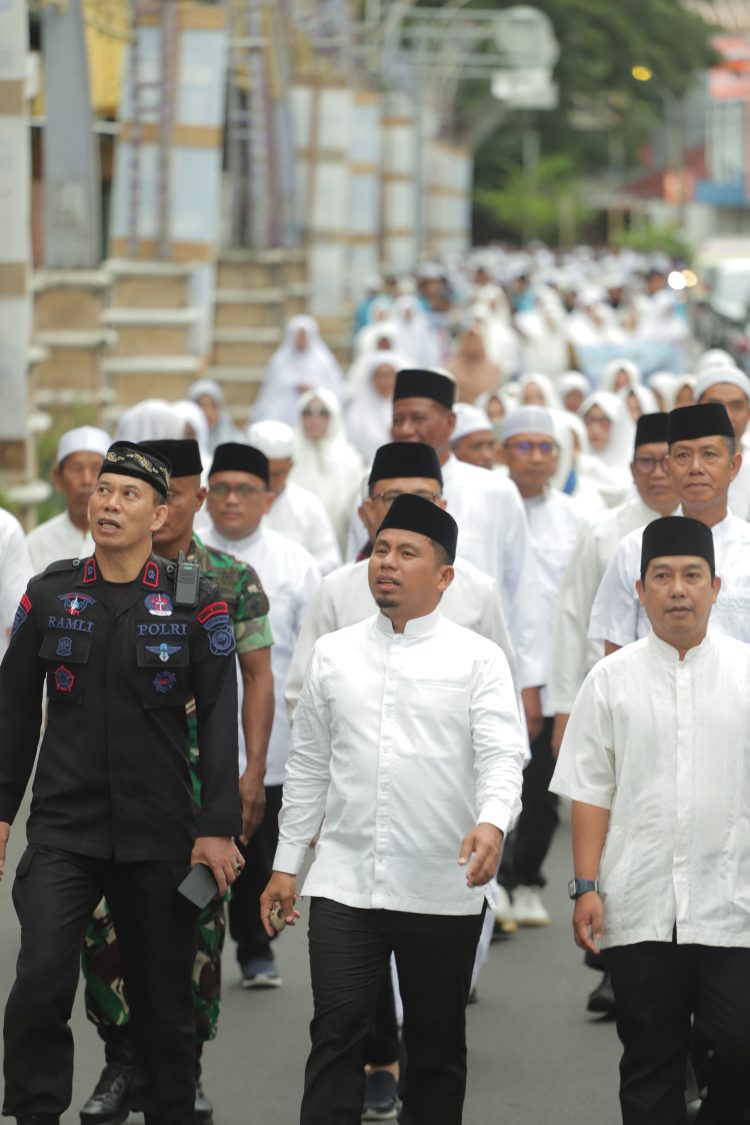 Tasming Hamid Lepas Pawai 1 Muharram, Parepare Semarak dengan Nuansa Religius