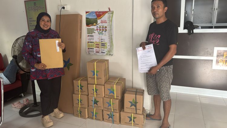 Dukung Literasi Masyarakat, Perpusnas Kembali Bantu Perpustakaan di Sidrap
