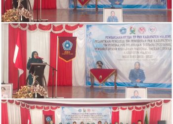 Pelantikan Pengurus Tim Penggerak PKK Kabupaten Majene Tim Pelayanan Terpadu