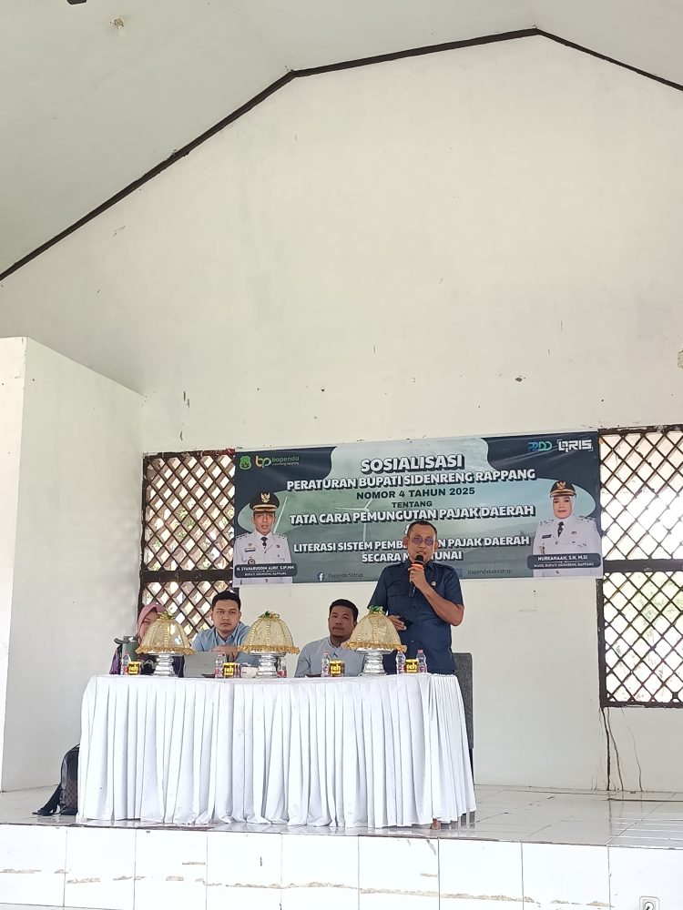 Pemerintah Sidrap Genjot Kesadaran Pajak Lewat Sosialisasi Perbup Baru
