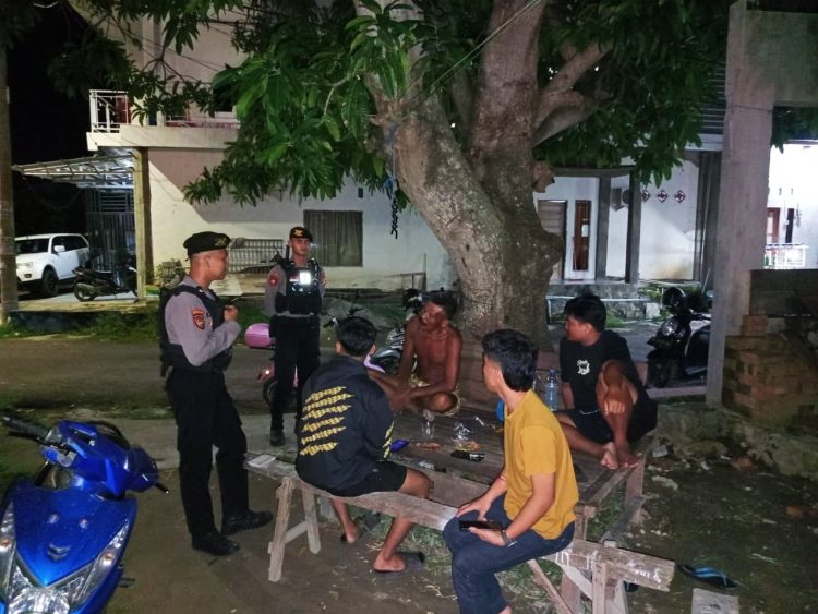 Samapta Polres Majene Tingkatkan Patroli Malam di Wilayah Rawan Kriminalitas