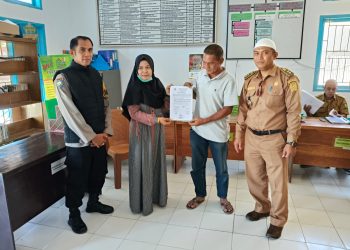Bhabinkamtibmas Kelurahan Tande Timur Bersama Pemerintah Kelurahan Sukses Mediasi Kasus Sengketa Tanah