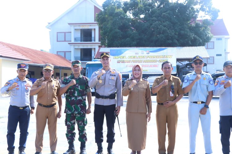 Polres Majene Gelar Operasi “Patuh Marano 2025” Demi Wujudkan Kedisiplinan Berlalu Lintas