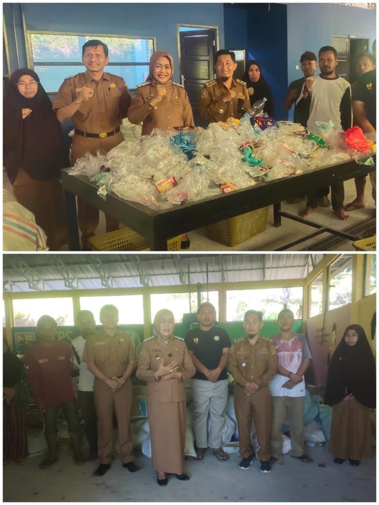 Wujudkan “Majene Mapaccing” Wabup kunjungi TPS 3R KMP Beru-Beru