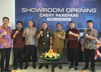 Wawali Hermanto Apresiasi Pembukaan Showroom Chery di Parepare, Dorong Investasi dan Lapangan Kerja