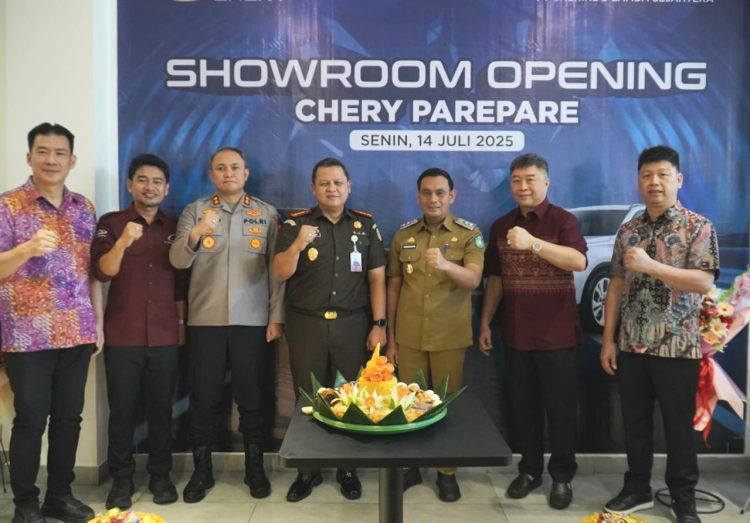 Wawali Hermanto Apresiasi Pembukaan Showroom Chery di Parepare, Dorong Investasi dan Lapangan Kerja