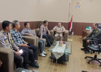 Pererat Sinergi, Kapolsek KPN Kunjungi Kantor Karantina Indonesia dan KSOP Kelas III Parepare