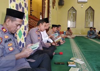 Harapkan Keberkahan, Polres Parepare Undang Santri Hafidz Alquran dalam Kegiatan Yasinan