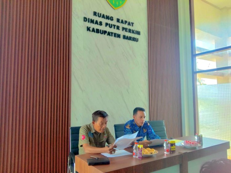 Dinas PUTR Perkim Barru Gelar Rapat Koordinasi Verifikasi Rumah Tidak Layak Huni