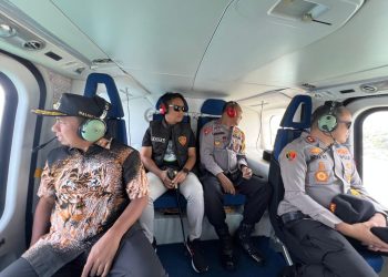 Wali Kota dan Kapolres Parepare Patroli Udara, Pantau Kamtibmas dari Langit