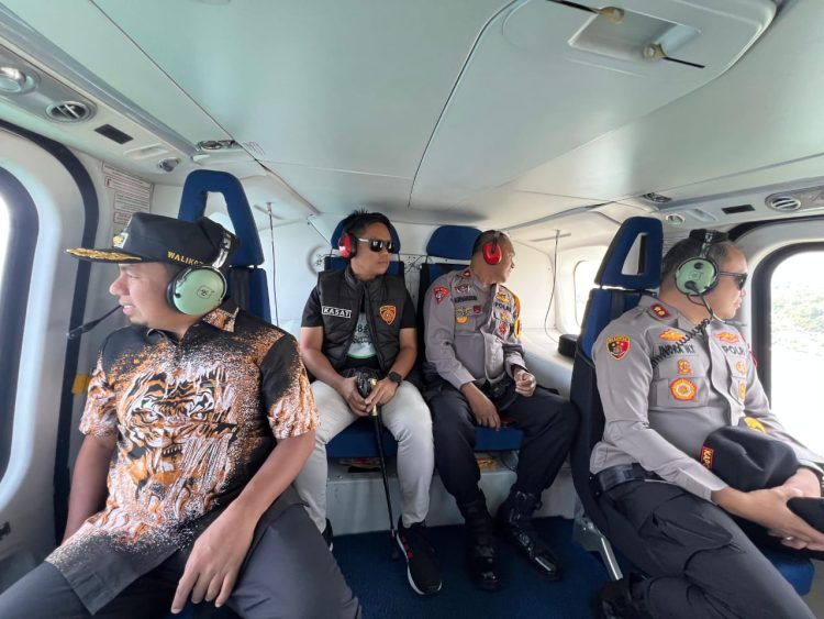 Wali Kota dan Kapolres Parepare Patroli Udara, Pantau Kamtibmas dari Langit