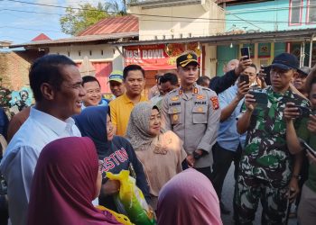 Kapolres Majene Hadiri Gerakan Pangan Murah bersama Menteri Pertanian Republik Indonesia