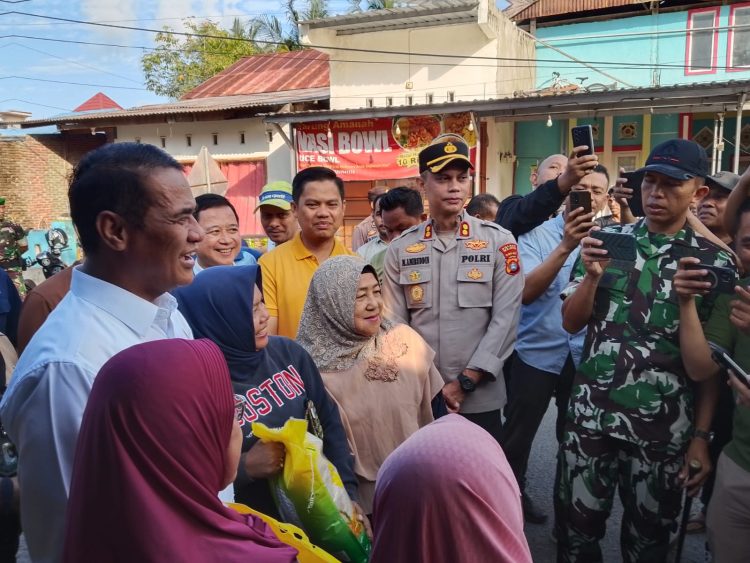 Kapolres Majene Hadiri Gerakan Pangan Murah bersama Menteri Pertanian Republik Indonesia