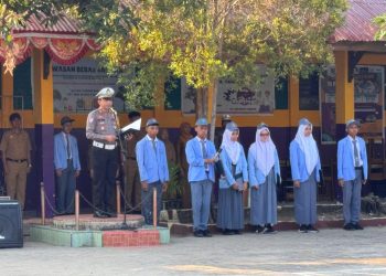 Police Goes To School di SMAN 4 Parepare, Kasat Lantas Tekankan Pentingnya Tertib Berlalu Lintas Sejak Dini