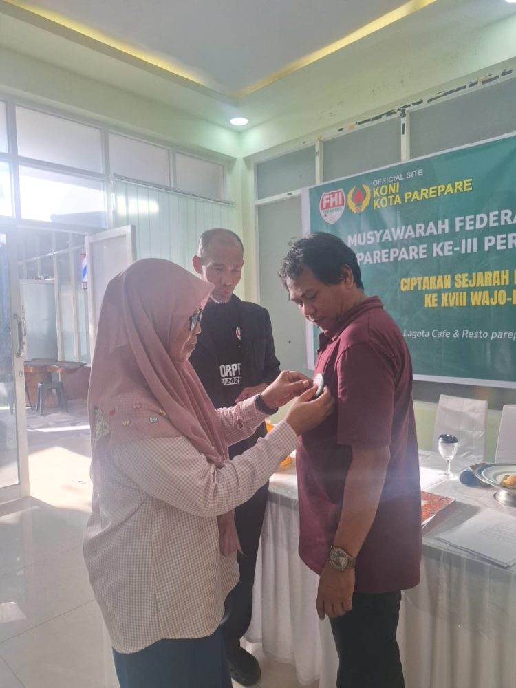 Wahyu Mahmud Kembali Pimpin FHI Parepare, Siap Ukir Prestasi di Porprov XVIII