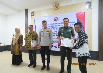 Dandim 1401 Majene Apresiasi Pelantikan Ketua IJS: Harap Sinergi TNI dan Pers Semakin Erat