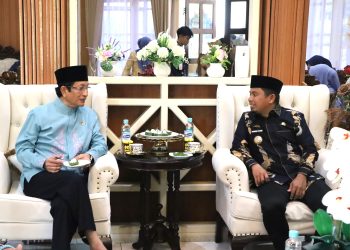 Kunjungan Menteri Agama ke Parepare, Tasming Hamid Dampingi dari Masjid Raya hingga IAIN