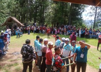 Seru dan Edukatif, Peserta Jambore IPeKB Sulbar Ikuti Wisata dan Games di Tondok Bakaru