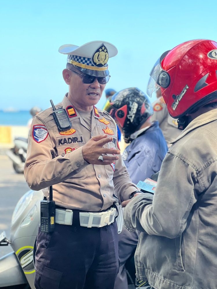 Operasi Patuh Pallawa 2025, Berjalan Sukses, Penggunaan Helm Alami Peningkatan