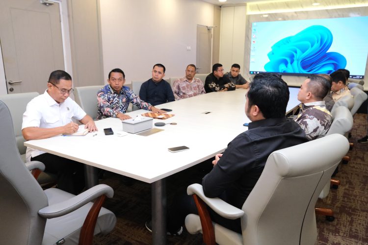 GTRA Sidrap Dorong Reforma Agraria, Bupati Syaharuddin Temui Sekjen ATR/BPN