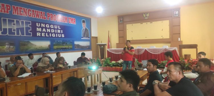 DINAS PMD KABUPATEN MAJENE EVALUASI PROGRES DANA KETAHANAN PANGAN