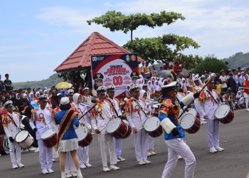 Wawali Hermanto Buka Kompetisi Drum Band Meriahkan HUT RI ke-80 di Parepare