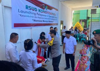 Kapolres Mamasa Dukung Peresmian Layanan Dokter Spesialis di RSUD Kondosapata