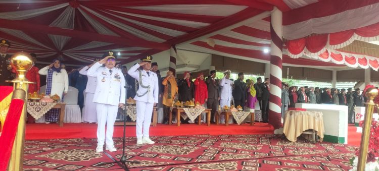 Ini Pesan Bupati Majene Saat Jadi Inspektur Upacara HUT RI ke-80