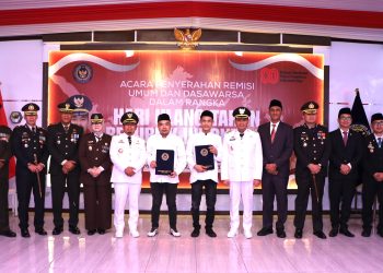 Wali Kota Tasming Hamid Serahkan Remisi HUT RI ke-80 di Lapas Parepare