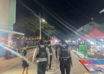 Polres Majene Intensifkan Patroli di Pusat Keramaian, Cegah Kriminalitas dan Premanisme