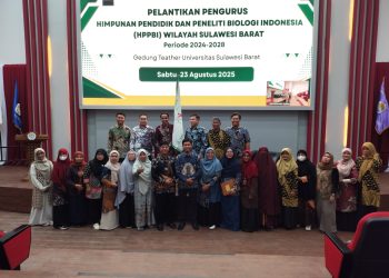 Pengurus HPPBI Wilayah Sulbar Resmi Dilantik, Komitmen Memajukan Biologi di Sulbar
