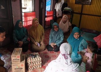 Arisan dan Pertemuan Rutin PKK Parepare Disertai Aksi Peduli Gizi Ibu Hamil dan Balita