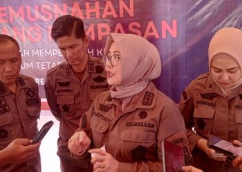 Kejari Parepare Gelar Pemusnahan Barang Rampasan: 481 gram Sabu Dimusnahkan
