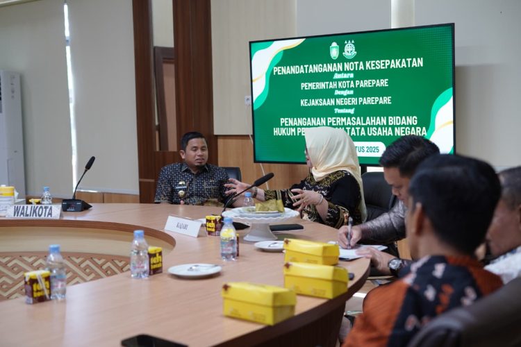 Pemkot Parepare dan Kejaksaan Teken MoU, Dorong Pencegahan Potensi Penyimpangan