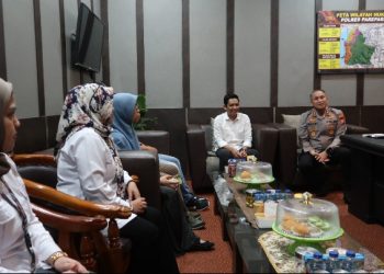 Kapolres Parepare Sambut Hangat Kunjungan Silaturahmi Ketua dan Komisioner KPU Parepare