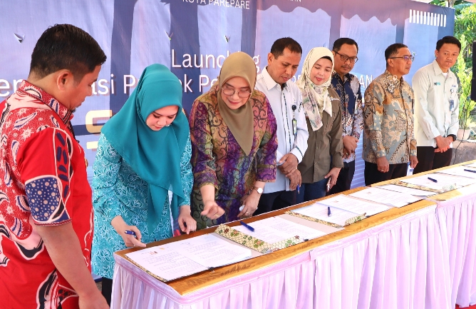Wali Kota Tasming Hamid Apresiasi Inovasi Tani Smart Market di Parepare