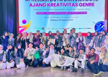 Dua Tahun Berturut-turut, Putri Parepare Borong Juara 1 Duta Genre Sulsel